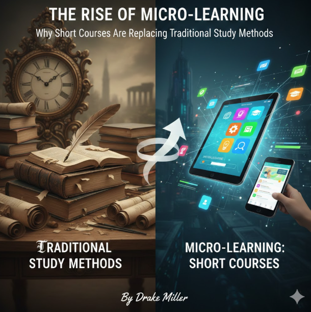 The Rise of Micro-Learning: Why Short Courses Are Replacing Traditional Study Methods