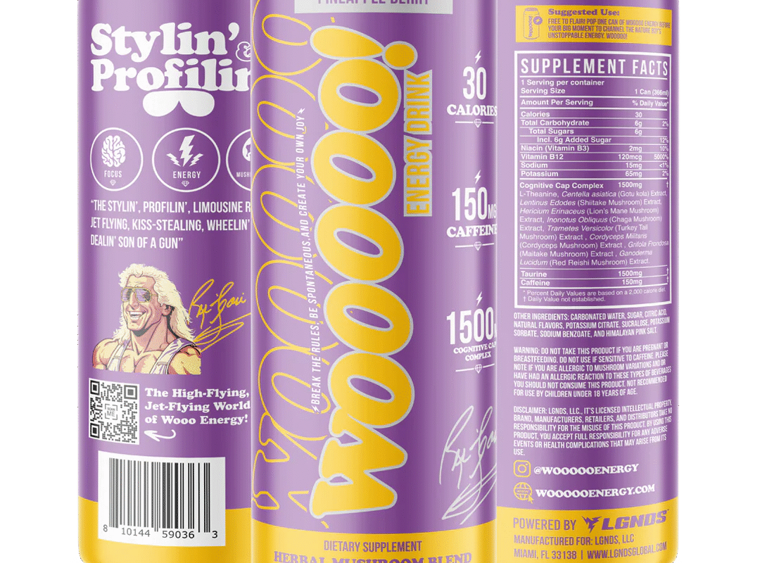 Ric Flair Woooo Energy Drink