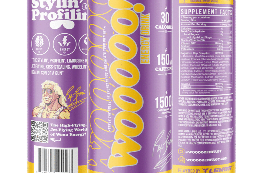 Ric Flair Woooo Energy Drink