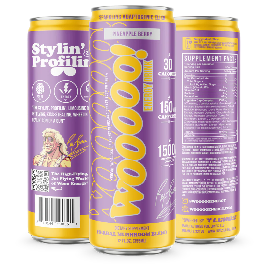Ric Flair Woooo Energy Drink