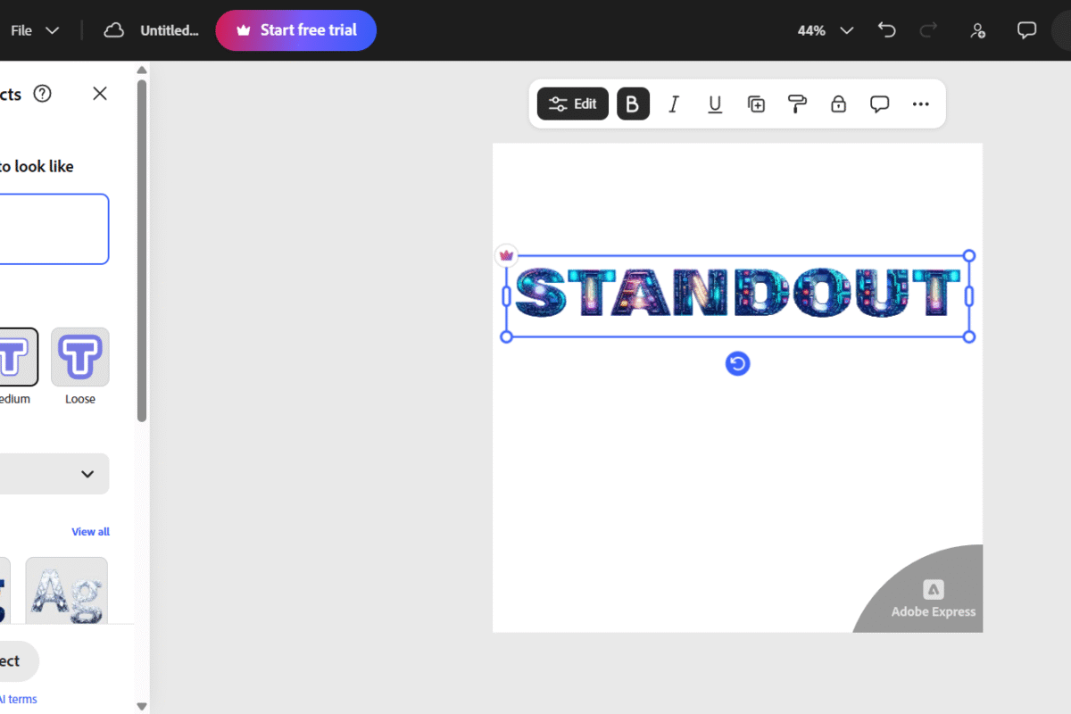 How Digital Creators Use AI Text Effects to Stand Out